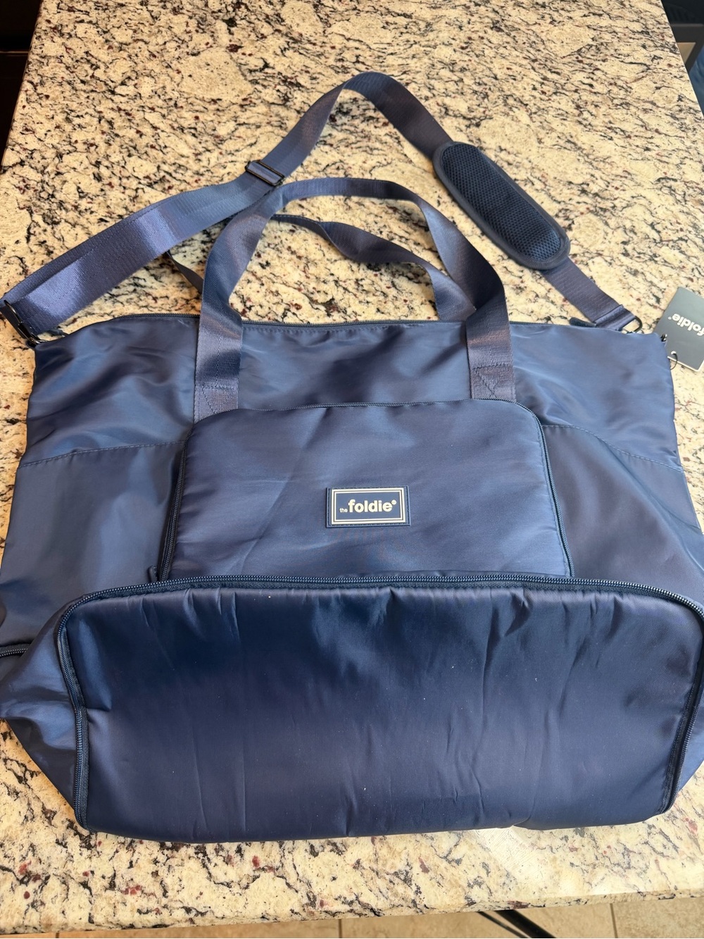 Foldie NWT travel bag Navy Women's Tote Bag